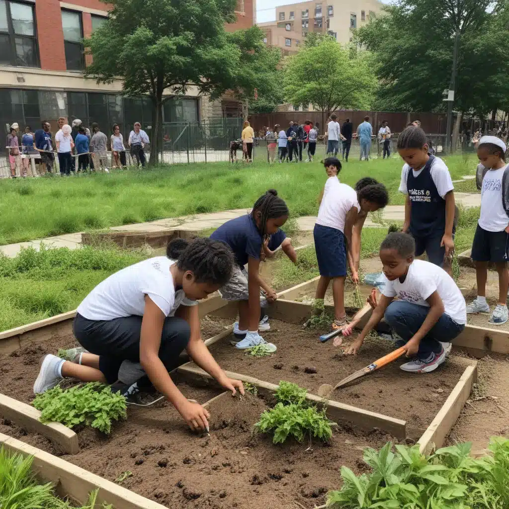 A Community Program Is Transforming New York Schoolyards Into Green Spaces