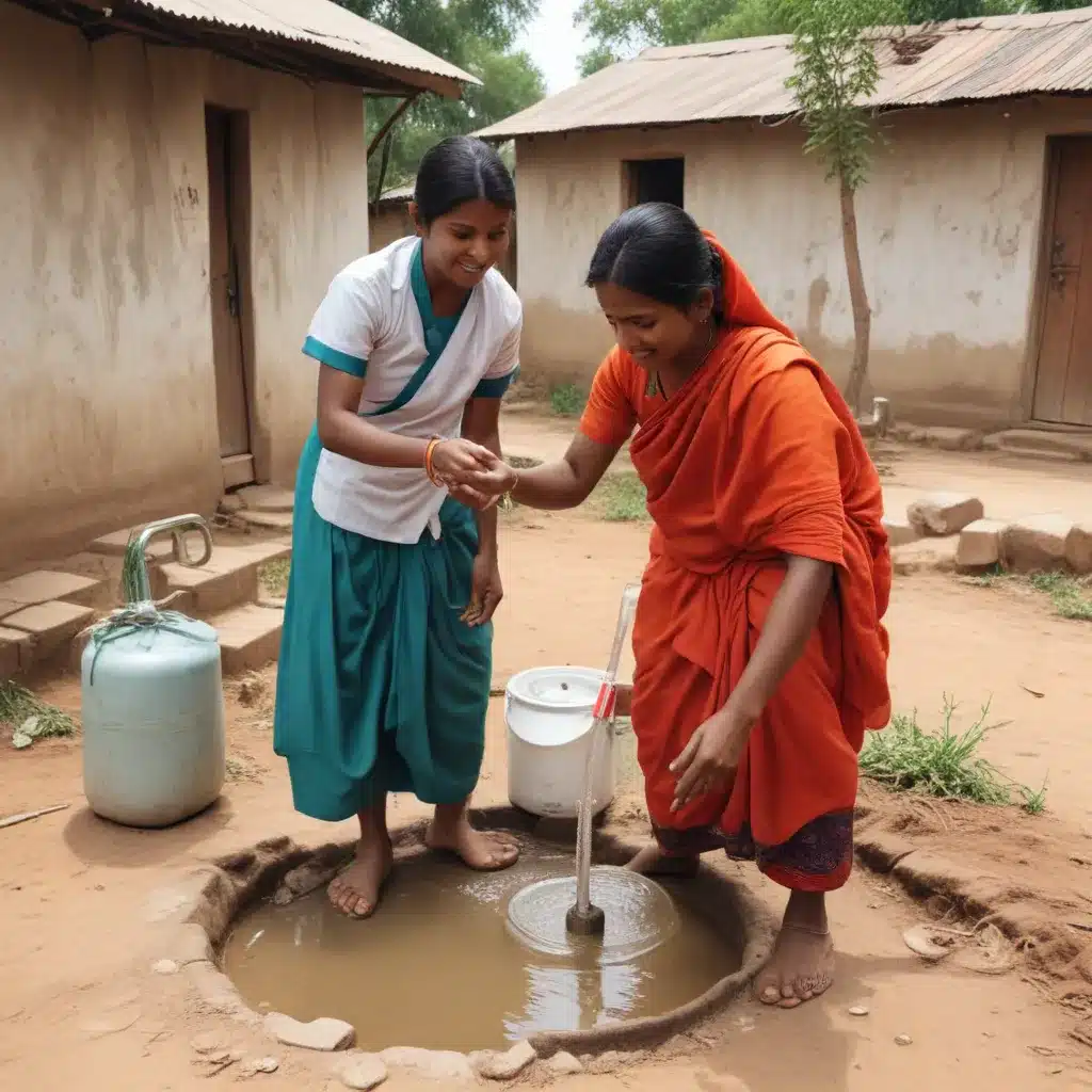 Implementing a pragmatic randomised controlled trial in a community-based water, sanitation and hygiene programme in rural India