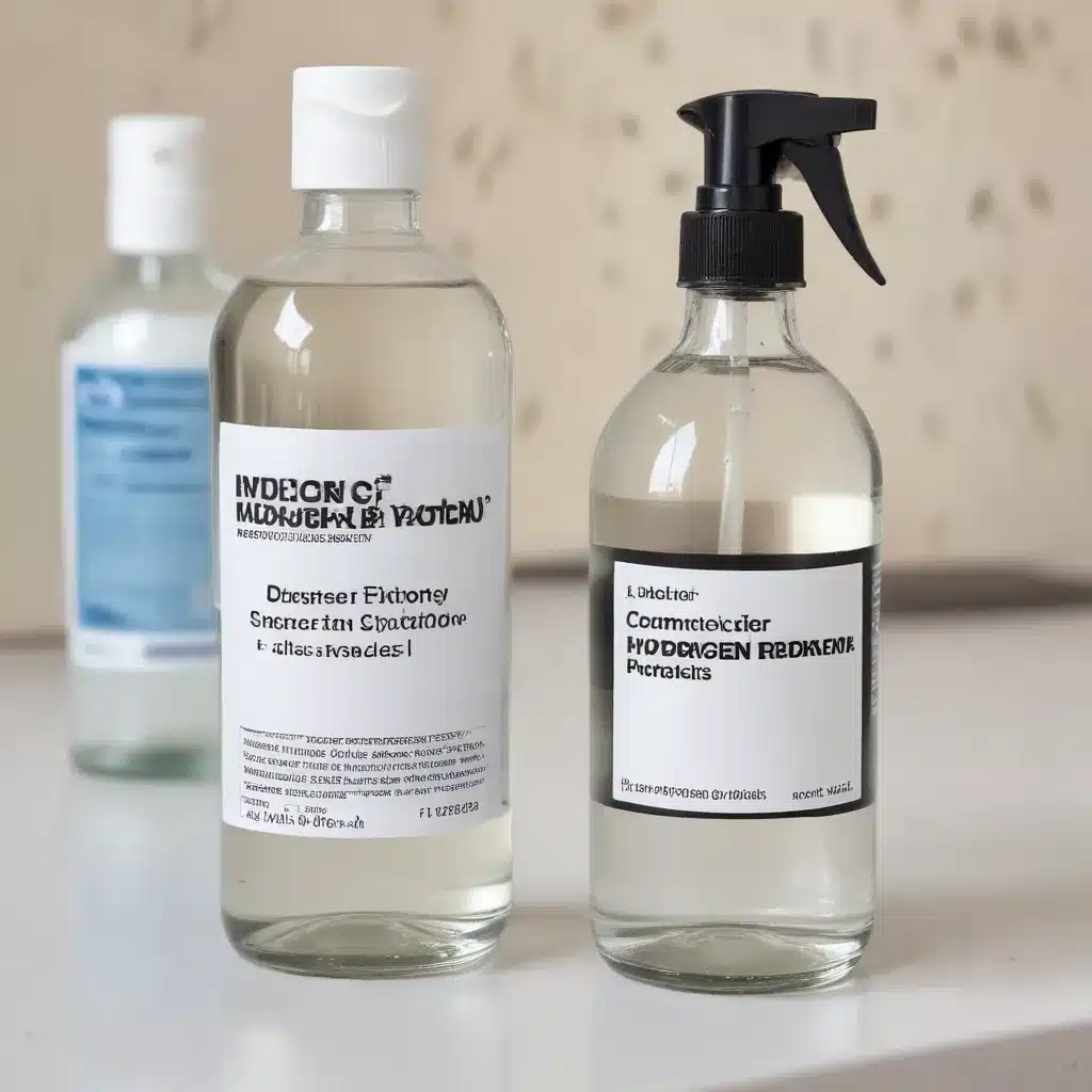 Investigation of the Disinfection Efficiency of Commercial Hydrogen Peroxide Products
